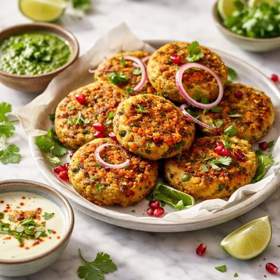 Image of Indian Seasoned Vegetable Patties