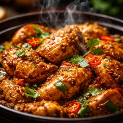 Image of Indian Spiced Marinated Chicken Crock Pot
