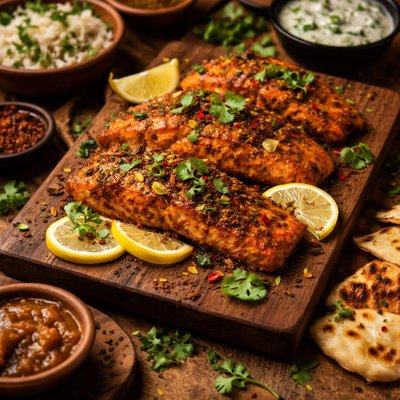 Image of Indian Spiced Roast Salmon
