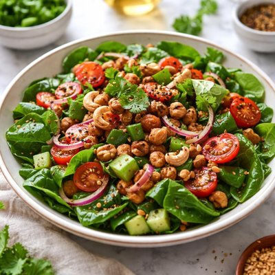 Image of Indian Spinach Salad