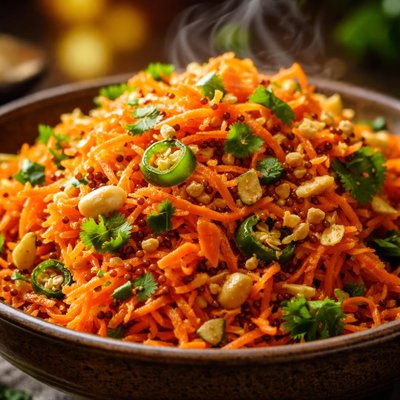 Image of Indian Style Carrot Salad