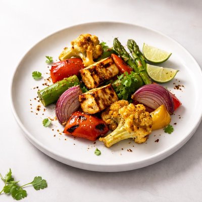 Image of Indian Style Grilled Vegetables