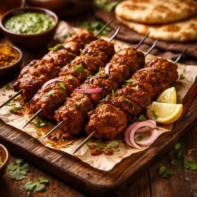 Image of Indian Style Veal Kebabs