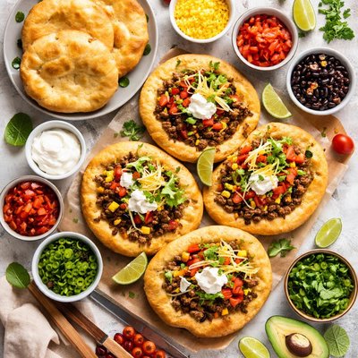 Image of Indian Tacos and Fry Bread
