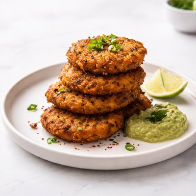 Image of Indian Yam Fritters Classic Crunch Patties