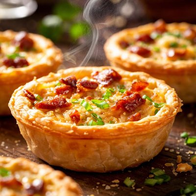 Image of Individual Bacon Quiches