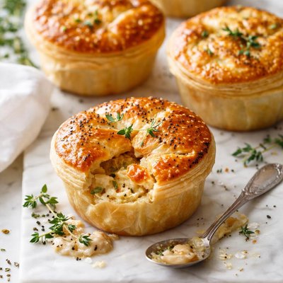 Image of Individual Chicken Puff Pies
