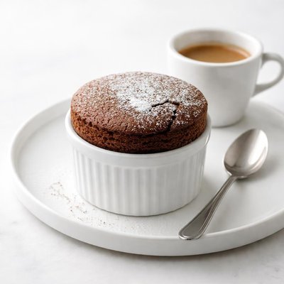 Image of Individual Chocolate Espresso Souffles
