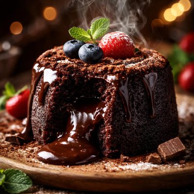 Image of Individual Chocolate Indulgence Cake
