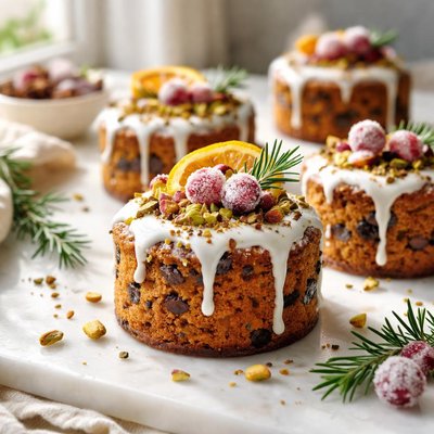 Image of Individual Fruitcakes