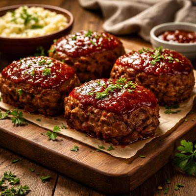 Image of Individual Meatloafs