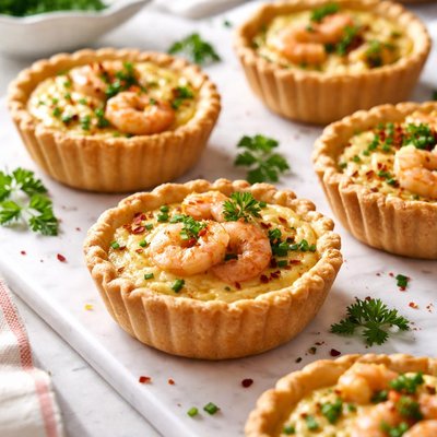 Image of Individual Mini Shrimp Quiches