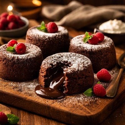 Image of Individual Molten Lava Cakes