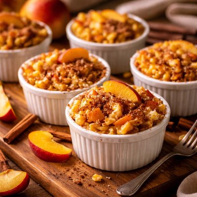 Image of Individual Peach Noodle Kugel