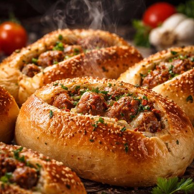 Image of Individual Sausage Loaves