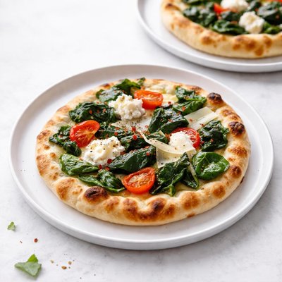 Image of Individual Spinach Pizzas