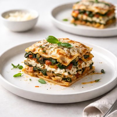 Image of Individual Vegetable Lasagnas