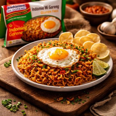 Image of Vegetarian Indomie Goreng