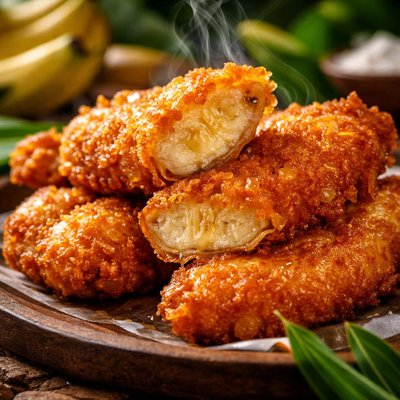 Image of Indonesian Fried Bananas