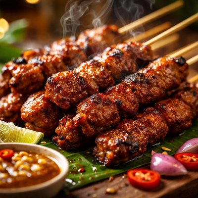 Image of Indonesian Pork Satay
