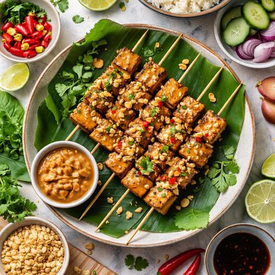 Image of Indonesian Style Tofu Satay