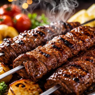 Image of Indoor Beef Kabobs Persian Kabob Barg