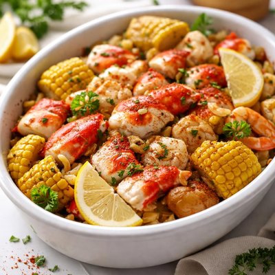 Image of Inexpensive but Tasty Imitation Seafood Bake