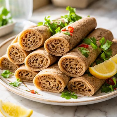 Image of Injera African Ethiopian Flat Bread