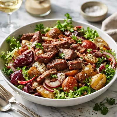 Image of Insalata Alla Bourguignonne Salad W Bourguignonne Dressing
