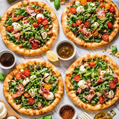 Image of Insalata Pizzas