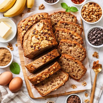 Image of Insane Banana Nut Bread