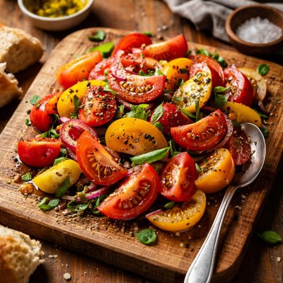 Image of Insanely Easy Tomato Salad