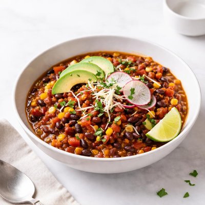 Image of Insanely Easy Vegetarian Chili
