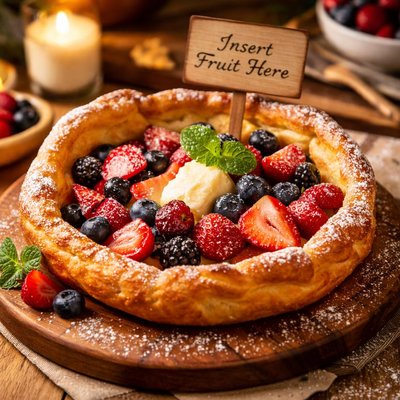 Image of Insert Fruit Here Puff Pancake