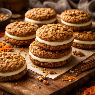 Image of Inside Out Carrot Cake Cookies