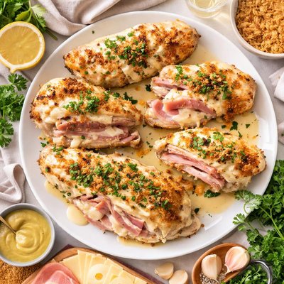 Image of Inside Out Chicken Cordon Blue