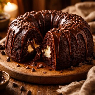 Image of Inside Out Chocolate Bundt Cake