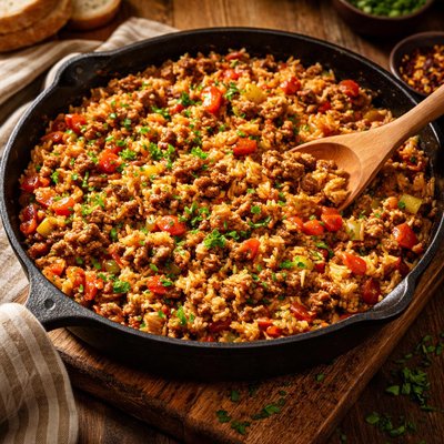 Image of Instant Beef Rice Creole