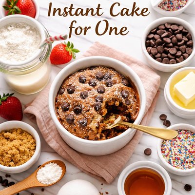 Image of Instant Cake for One