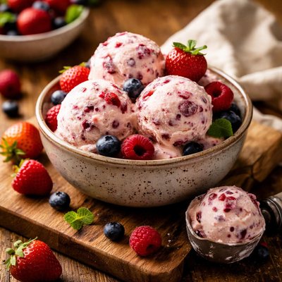 Image of Instant Fruit Ice Cream
