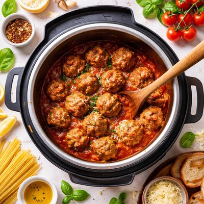Image of Instant Pot Italian Meatballs