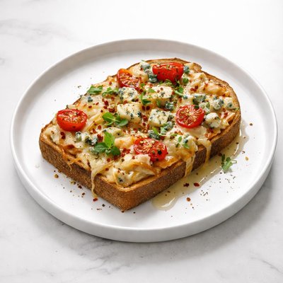 Image of Interesting Cheese on Toast Pizza Toast