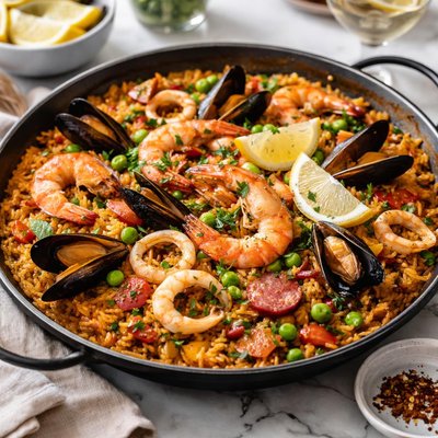 Image of Invented Rice Paella