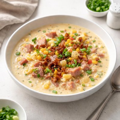 Image of Iowa Ham and Corn Chowder