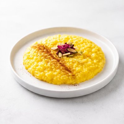 Image of Iranian Saffron Rice Pudding Sholeh Zard Dairy Free Glu