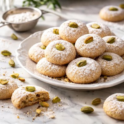 Image of Iraqi Cardamom Cookies Hadgi Badah