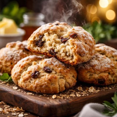 Image of Irish and Scottish Gaelic Soda Bread Scones