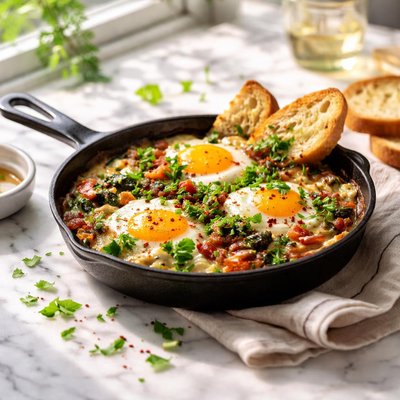 Image of Irish Baked Eggs