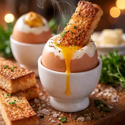 Image of Irish Boiled Eggs Dippies for One