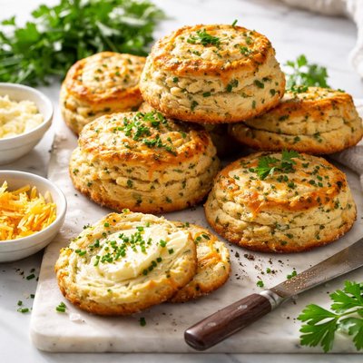 Image of Irish Buttermilk Scones Cheese Herb Scones